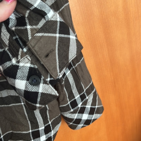 RAILS HUNTER shirt~ plaid button front blouse - Picture 4 of 10